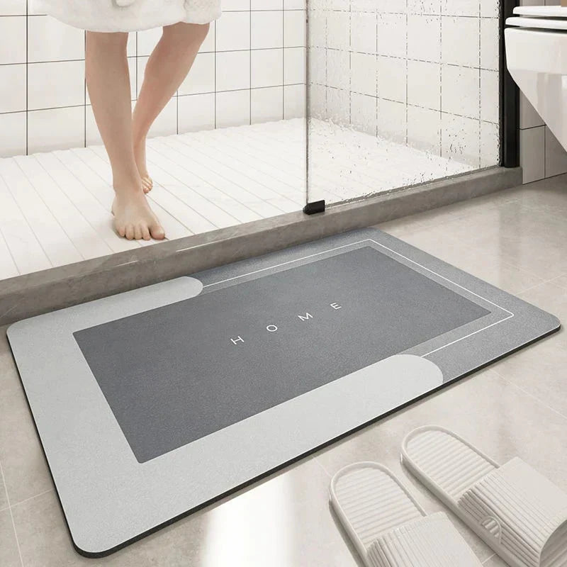 Fast-Drying Non-Slip Mat for Safer Entryways and Bathrooms