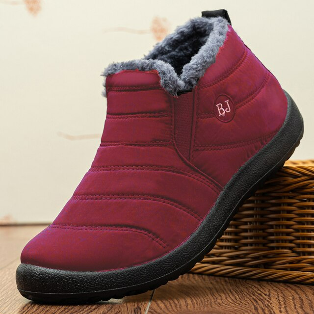 Cozy Non-Slip Ankle Boots for Winter