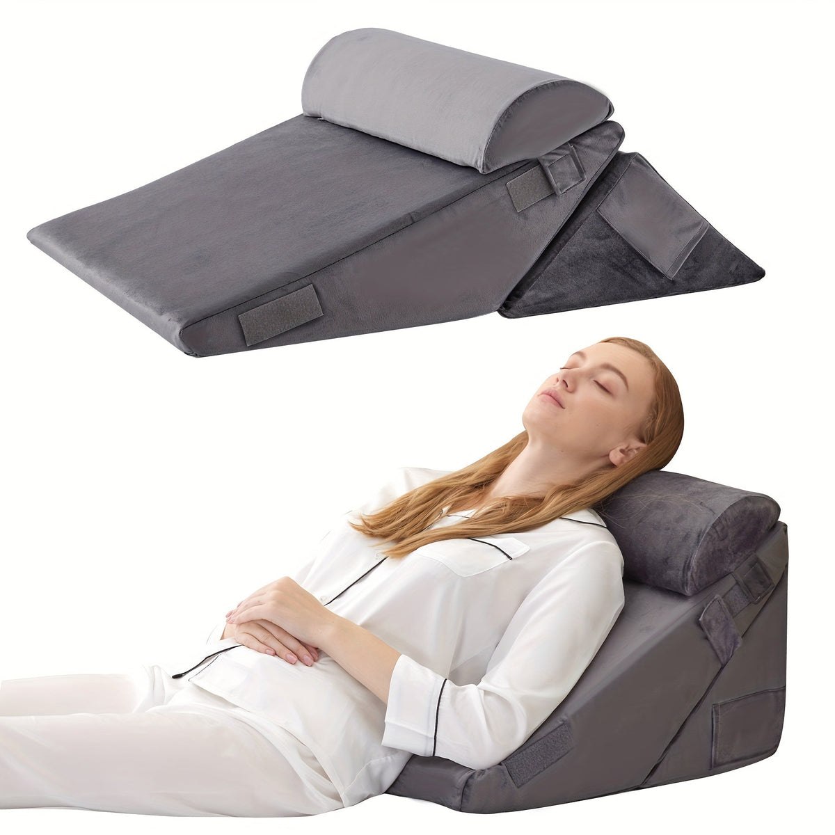 ComfortMaster - Customizable Wedge Pillow for Ideal Support