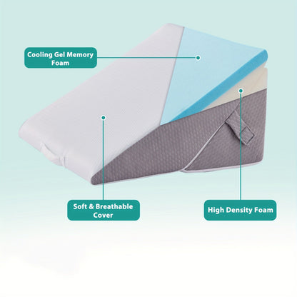 ComfortMaster - Customizable Wedge Pillow for Ideal Support