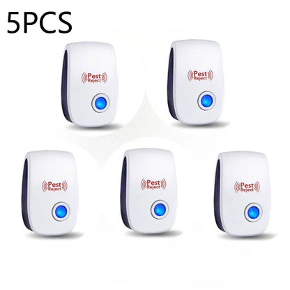 HomeGuard Ultrasonic Pest Defense Plug-In Unit