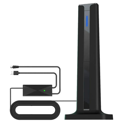 High-Definition Indoor TV Antenna with 120-Mile Range & Amplifier