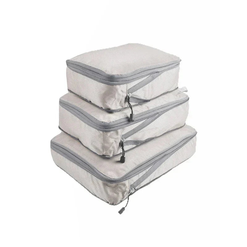 Ultimate Travel Organizer: 3-Piece Compression Cube Set