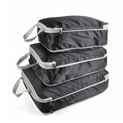 Ultimate Travel Organizer: 3-Piece Compression Cube Set
