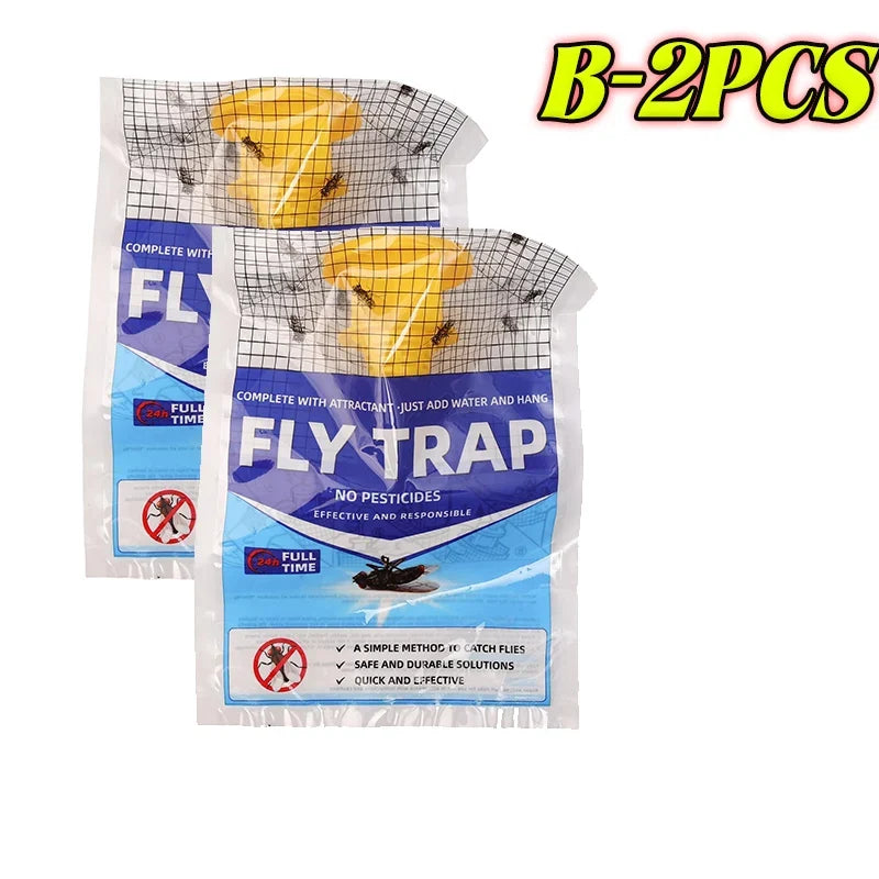 Eco-Friendly Hanging Insect Trap with Quick-Activate Bait