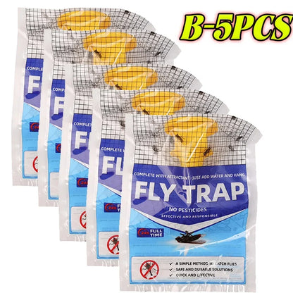Eco-Friendly Hanging Insect Trap with Quick-Activate Bait