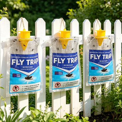 Eco-Friendly Hanging Insect Trap with Quick-Activate Bait