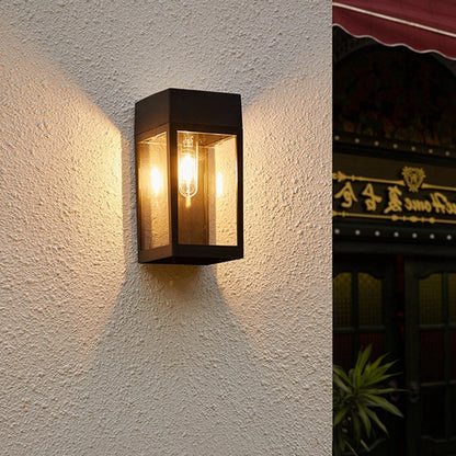 Solar-Powered Outdoor Wall Light for Gardens
