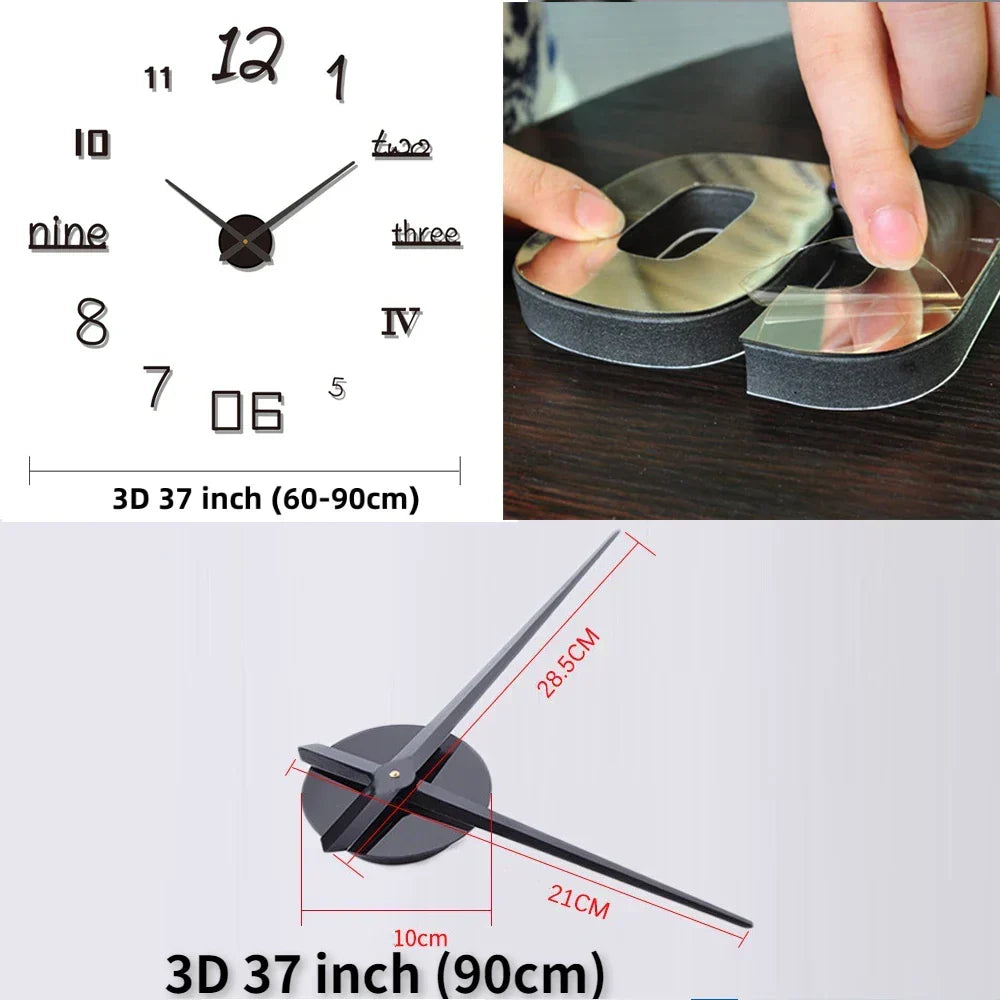Chic Round Wall Clock for Effortless Home Elegance