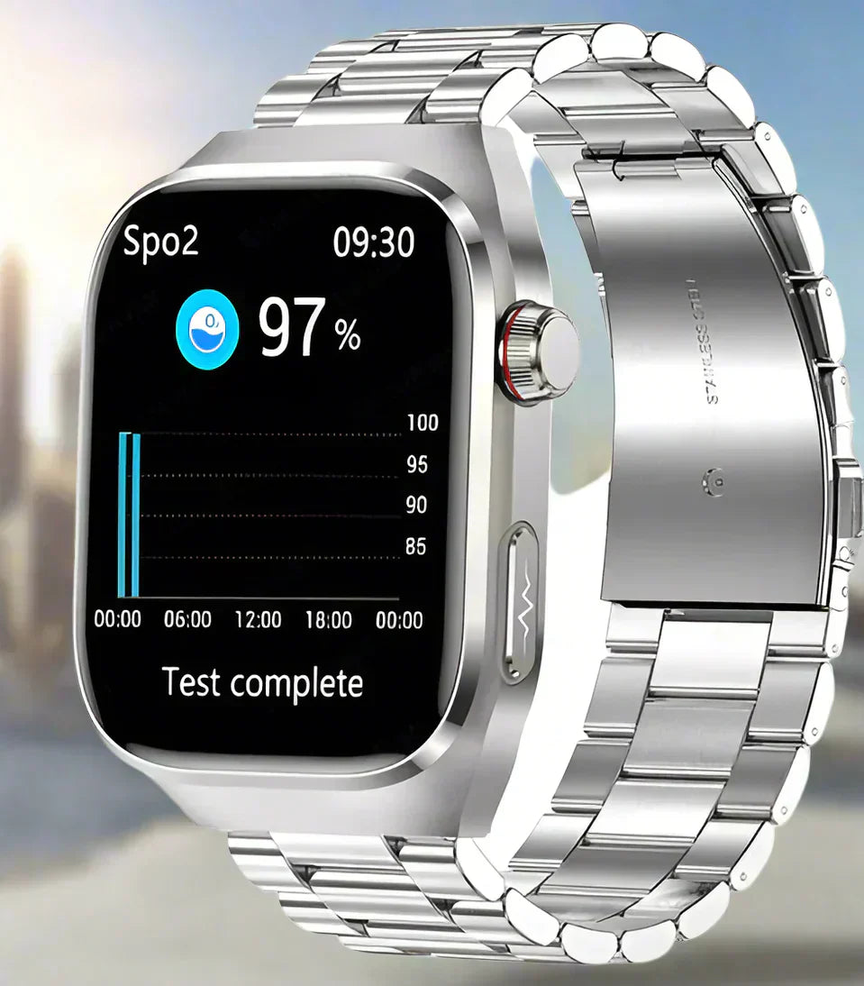 Bluetooth Smartwatch with Comprehensive Activity Tracking
