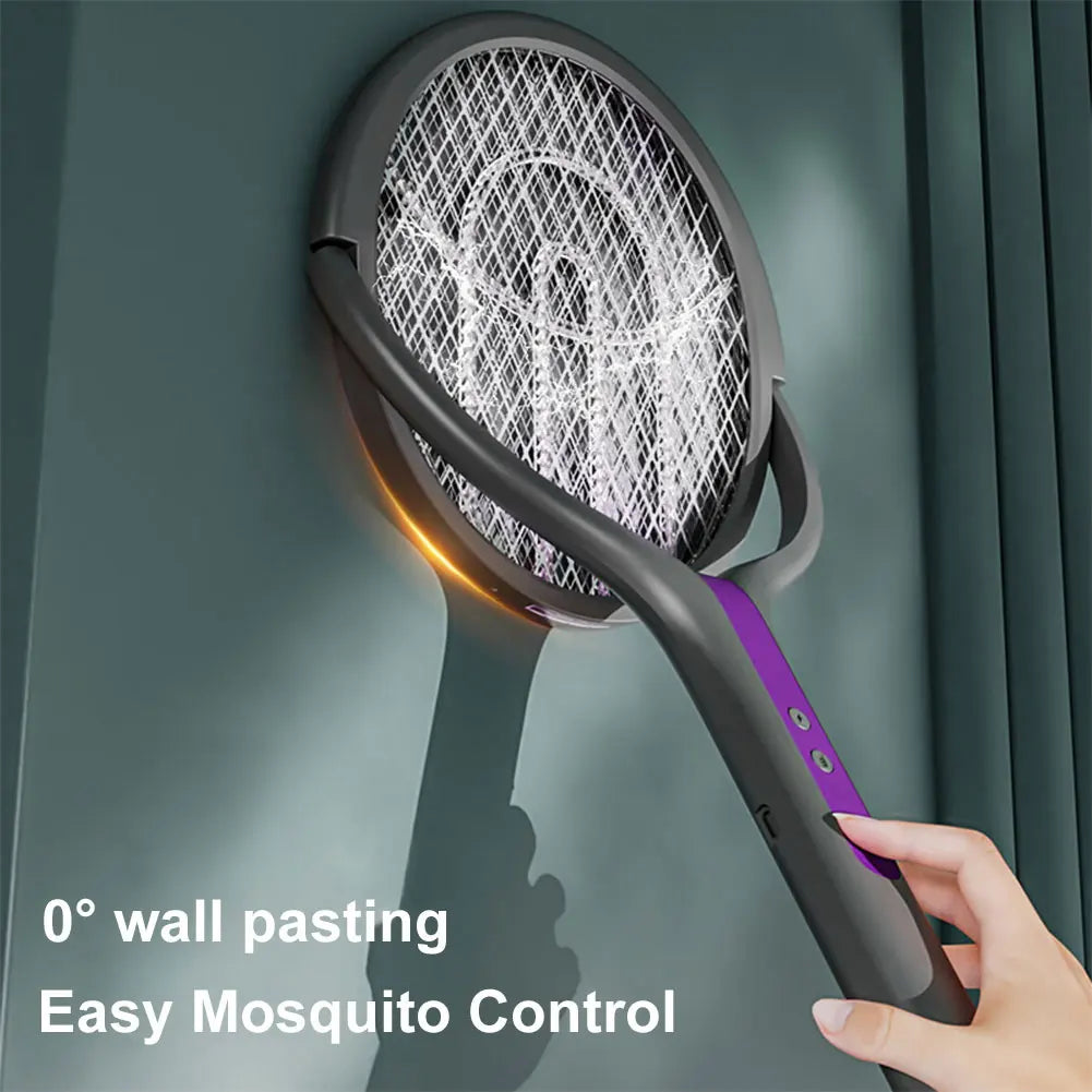 Versatile Electric Insect Zapper with Camping Light and Adjustable Reach