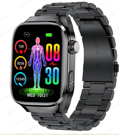 Bluetooth Smartwatch with Comprehensive Activity Tracking