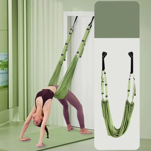 Adjustable Yoga Strap for Aerial Fitness, Flexibility, Splits, and Backbends