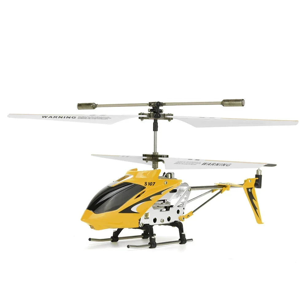 Sturdy Indoor Helicopter with LED Lighting and Impact Resistance