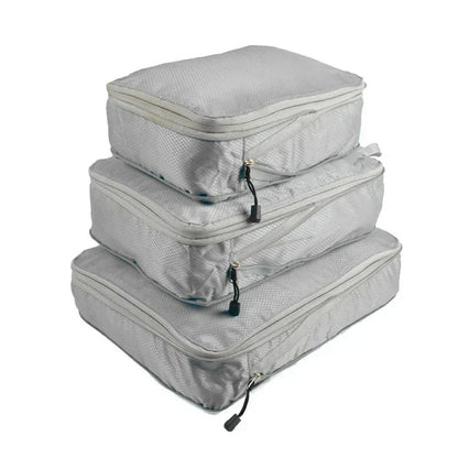 Ultimate Travel Organizer: 3-Piece Compression Cube Set