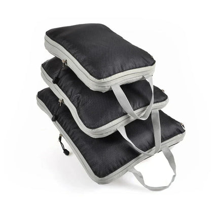 Ultimate Travel Organizer: 3-Piece Compression Cube Set