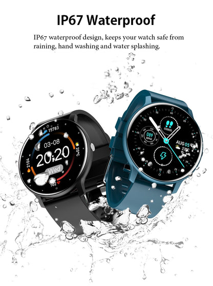 SleekFit Aqua Smartwatch with Health Tracking