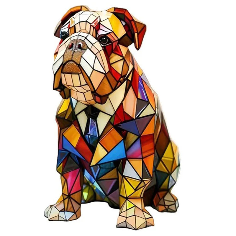 Whimsical Puppy Table Lamp - Enchanting Colorful Lighting