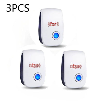 HomeGuard Ultrasonic Pest Defense Plug-In Unit