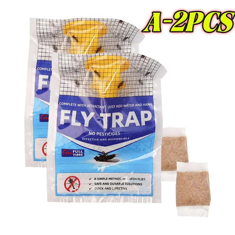 Eco-Friendly Hanging Insect Trap with Quick-Activate Bait