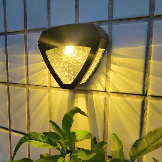 Charming Solar-Powered Outdoor Wall Light for Garden & Driveway