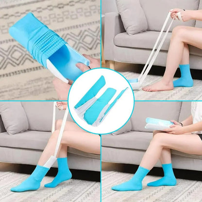 Stylish Sock Dressing Aid | Effortlessly Put On and Take Off Socks