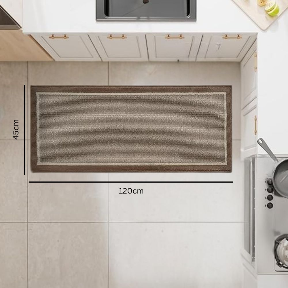 Stylish and Resilient Runner Mat for Kitchens and Entrances
