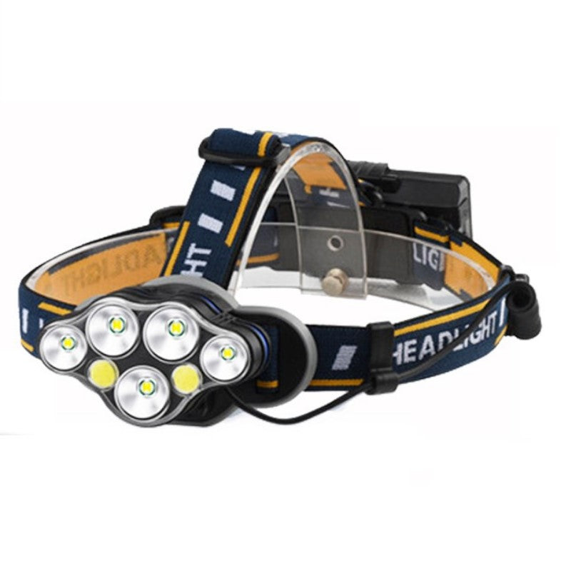 Bright LED Headlight featuring 8 Bulbs