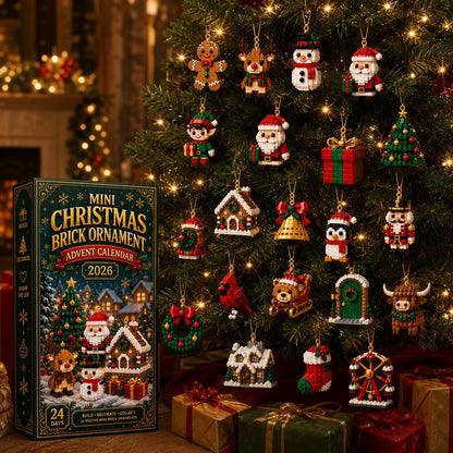 Advent Calendar 24 Mini Building Sets With Hanging Loops