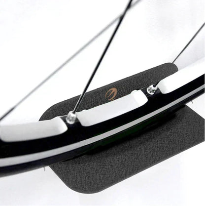 Bike Rack Wall-Mounted Vertical Space-Saving Coated Steel