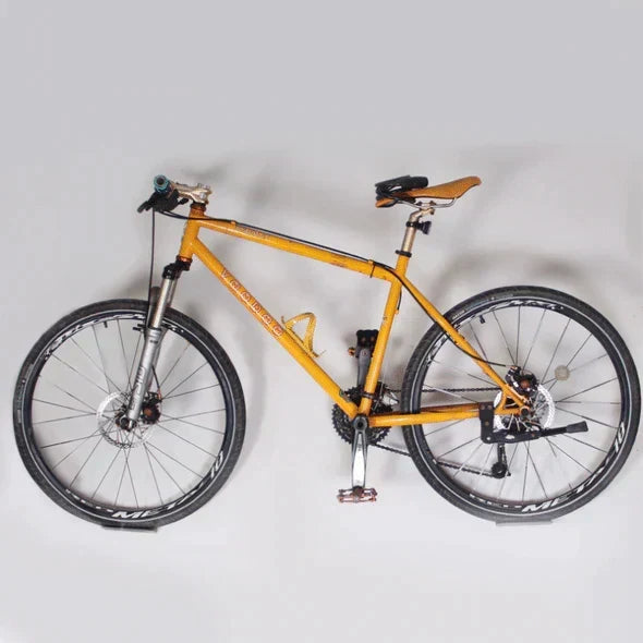 Bike Rack Wall-Mounted Vertical Space-Saving Coated Steel