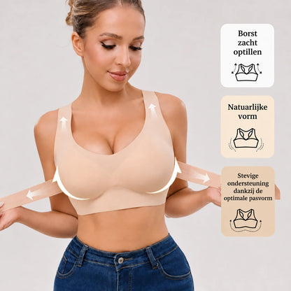 Bra Posture Support X-Shaped Back Front Hook Closure