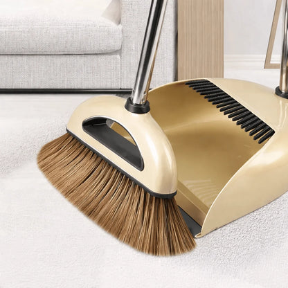 Broom And Dustpan Set Folding Lightweight