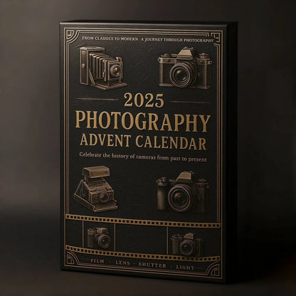Camera Advent Calendar 24-Piece Acrylic Miniature Set