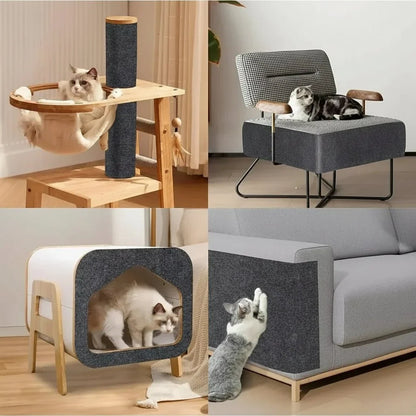 Cat Scratch Protection Panel Self-Adhesive Residue-Free Removal