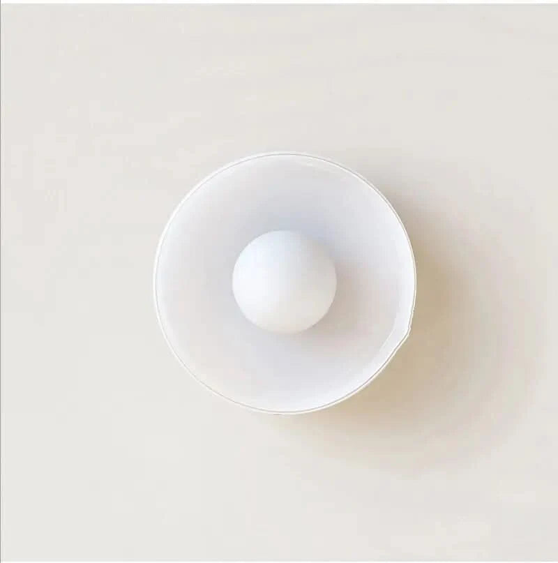 Ceiling Lamp Nordic Design Clear Glass Shade LED-Compatible