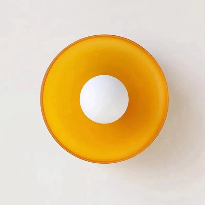 Ceiling Lamp Nordic Design Clear Glass Shade LED-Compatible