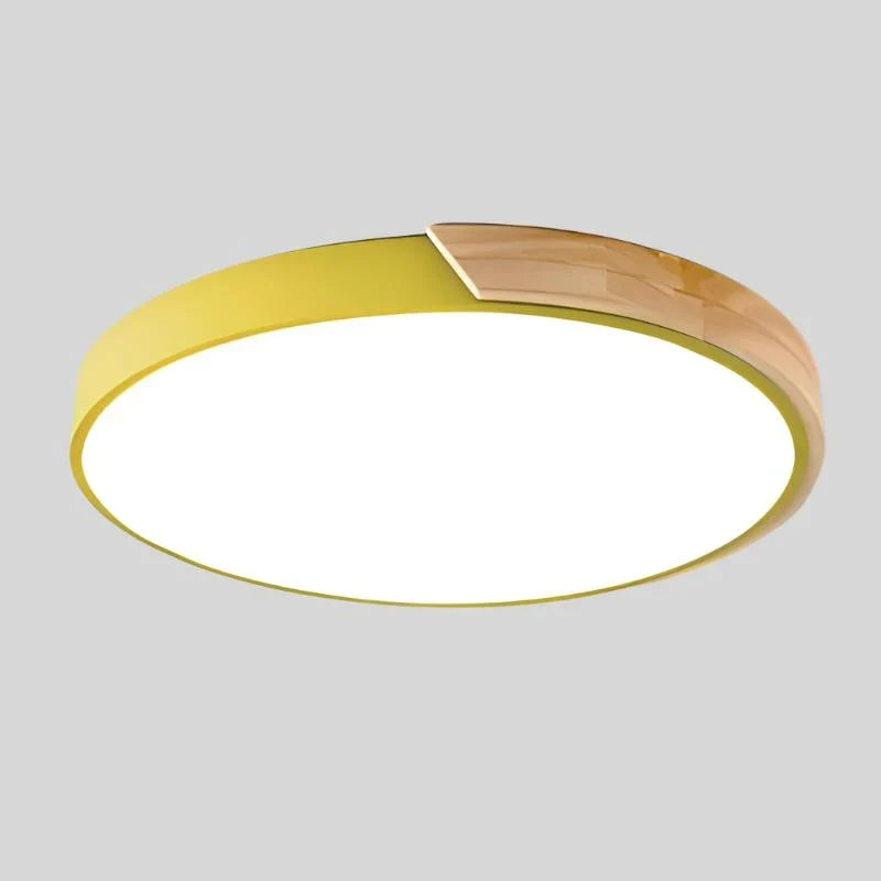 Ceiling Light Integrated LED Diffused Light Scandinavian Design