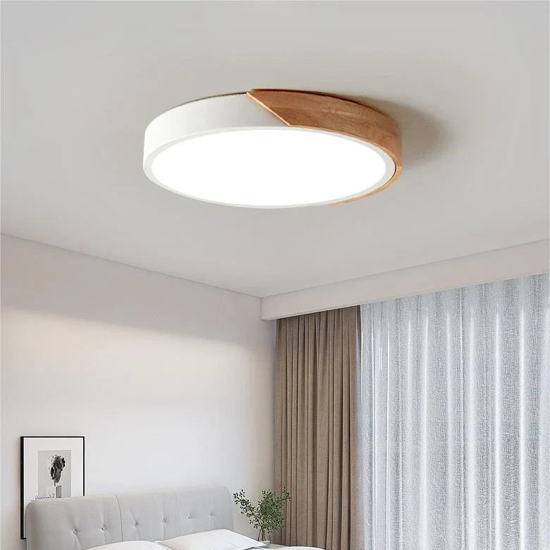 Ceiling Light Integrated LED Diffused Light Scandinavian Design