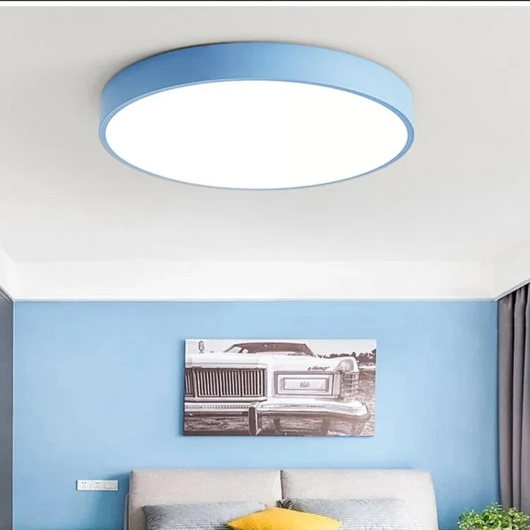 Ceiling Light Integrated LED Diffused Light Scandinavian Design
