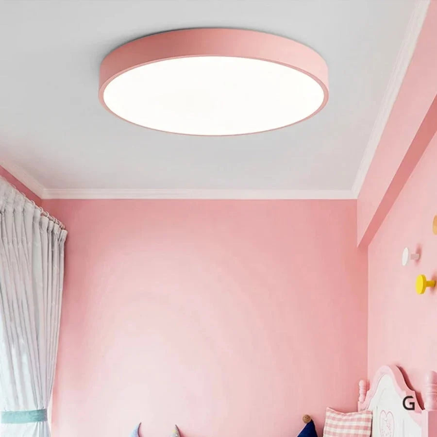 Ceiling Light Integrated LED Diffused Light Scandinavian Design