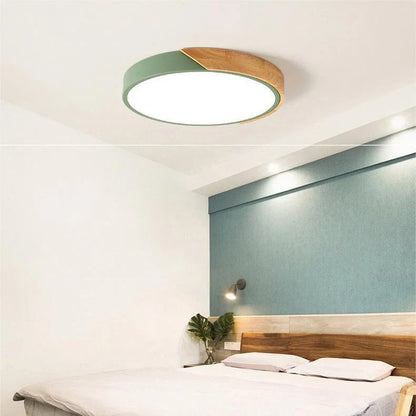 Ceiling Light Integrated LED Diffused Light Scandinavian Design