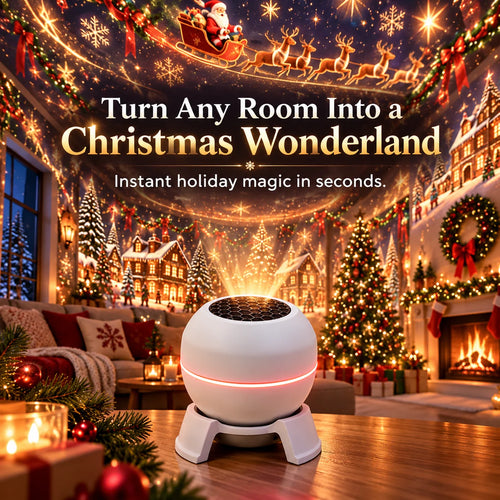 Christmas Light Projector Moving Scenes USB Powered