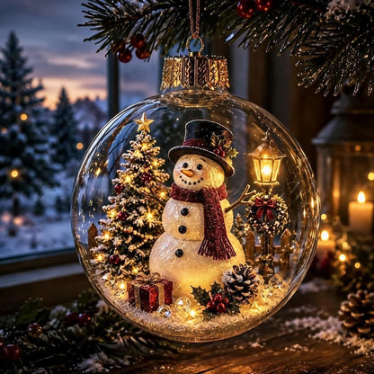 Christmas Ornament Multicolour Hanging or Tabletop 3.15 Inch