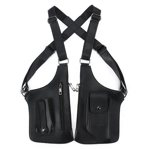 Crossbody Bag Weather-Resistant Multiple Pockets Adjustable Strap