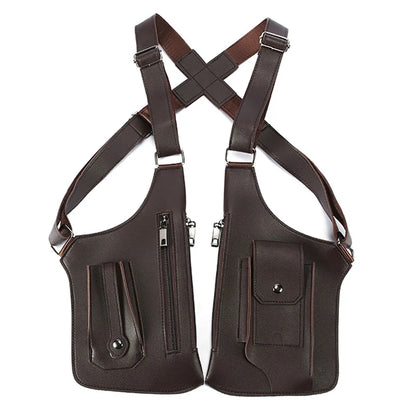 Crossbody Bag Weather-Resistant Multiple Pockets Adjustable Strap