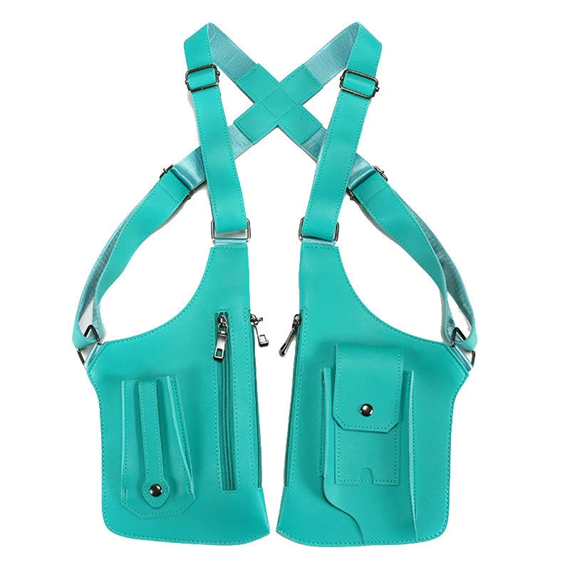 Crossbody Bag Weather-Resistant Multiple Pockets Adjustable Strap