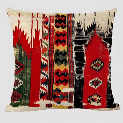 Cushion Cover Boho Pattern Polyester 17.7-Inch Square