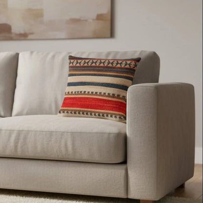 Cushion Cover Boho Pattern Polyester 17.7-Inch Square