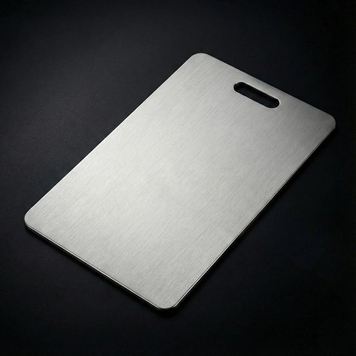 Cutting Board Titanium Non-Porous With Handle Opening